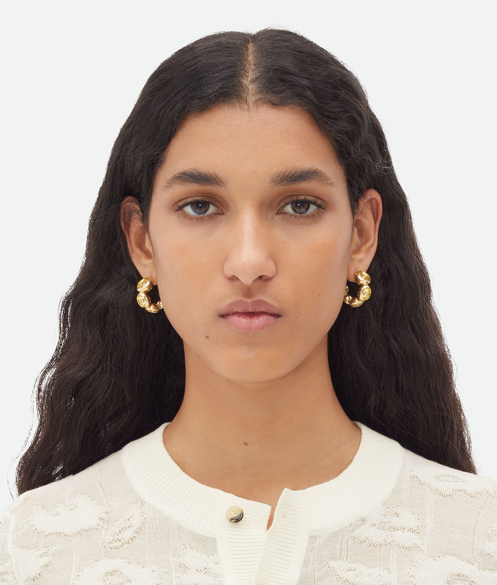 Concave Hoop Earrings - 2