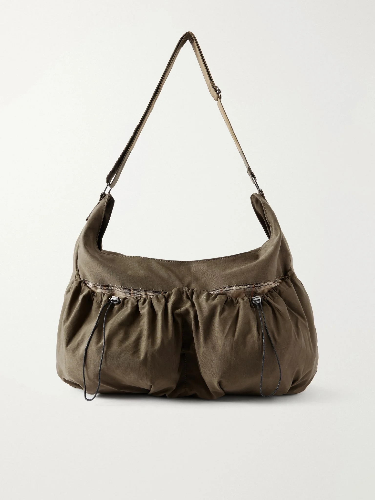 Twill Messenger Bag Green - 1