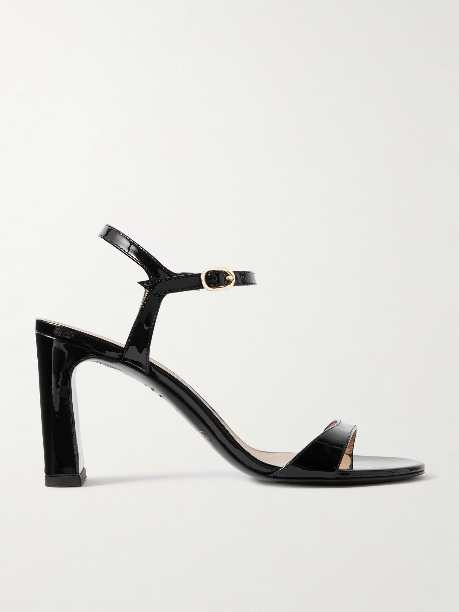 Babette patent-leather sandals Black - 1