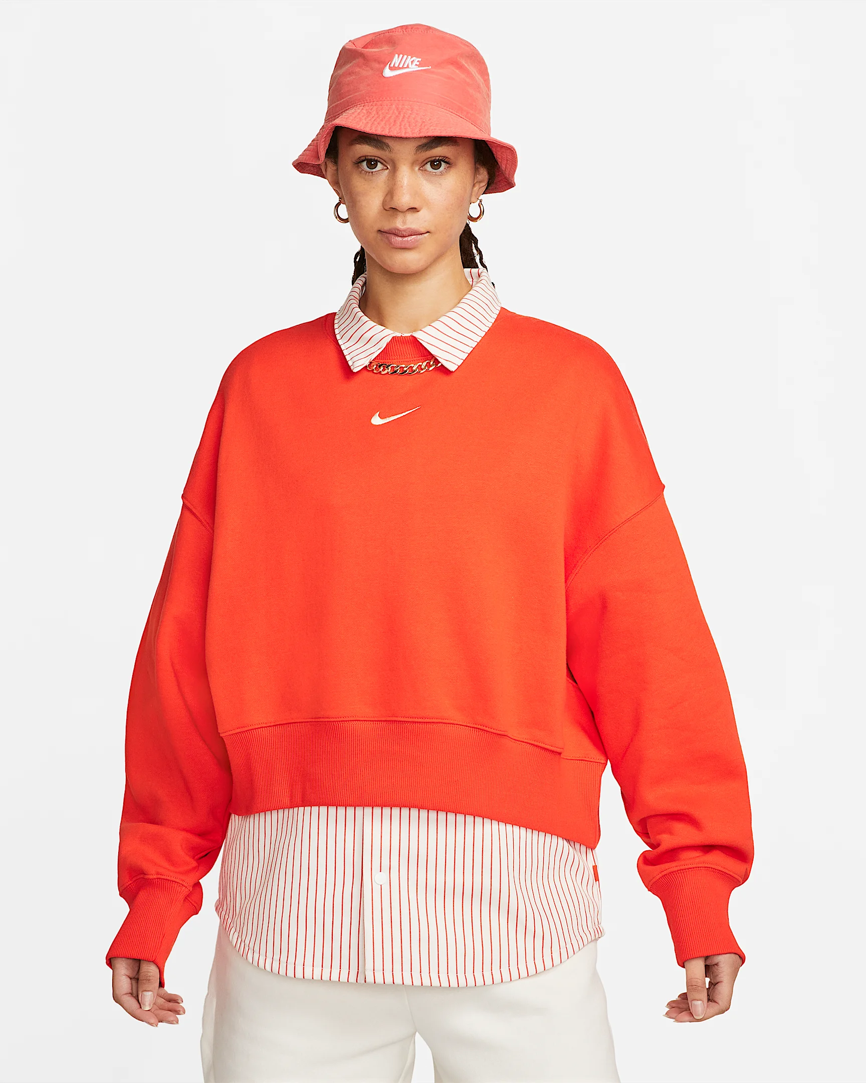 Nike Sportswear Phoenix Fleece Women's Over-Oversized Crew-Neck Sweatshirt - 1