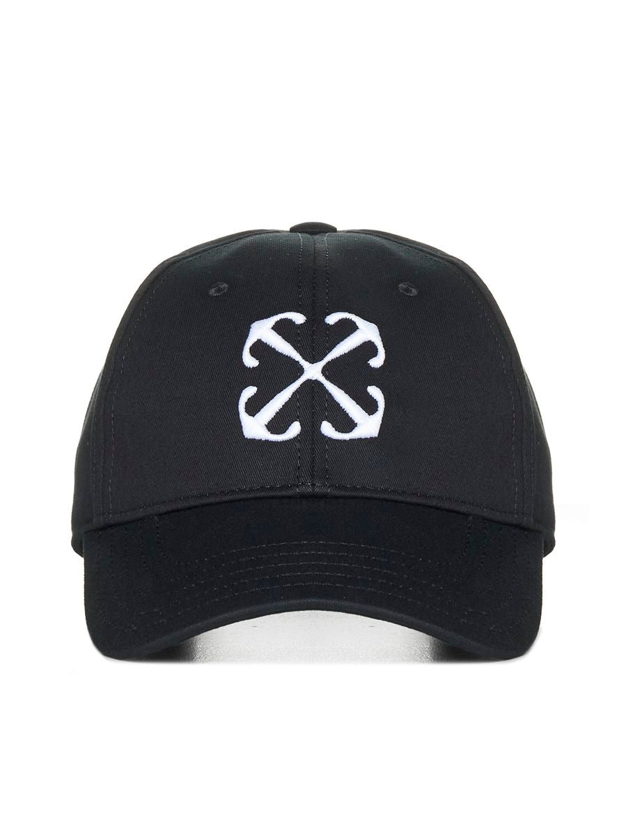 Off-white baseball cap with embroidery - 1