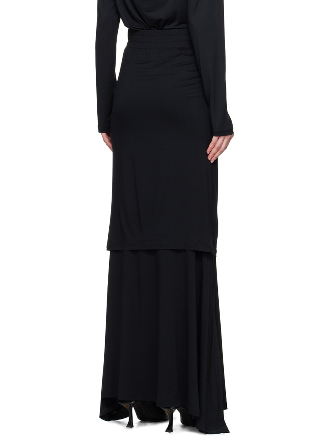 Black Daydream Maxi Skirt - 3