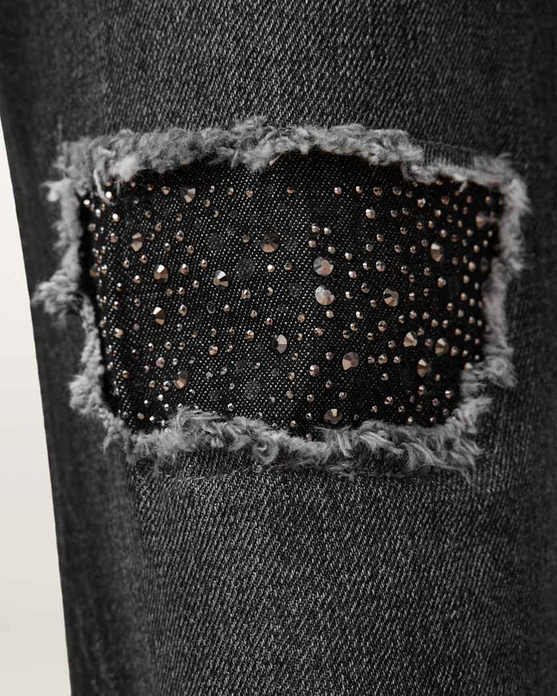 IDA CROPPED STRAIGHT DENIM JEANS 6