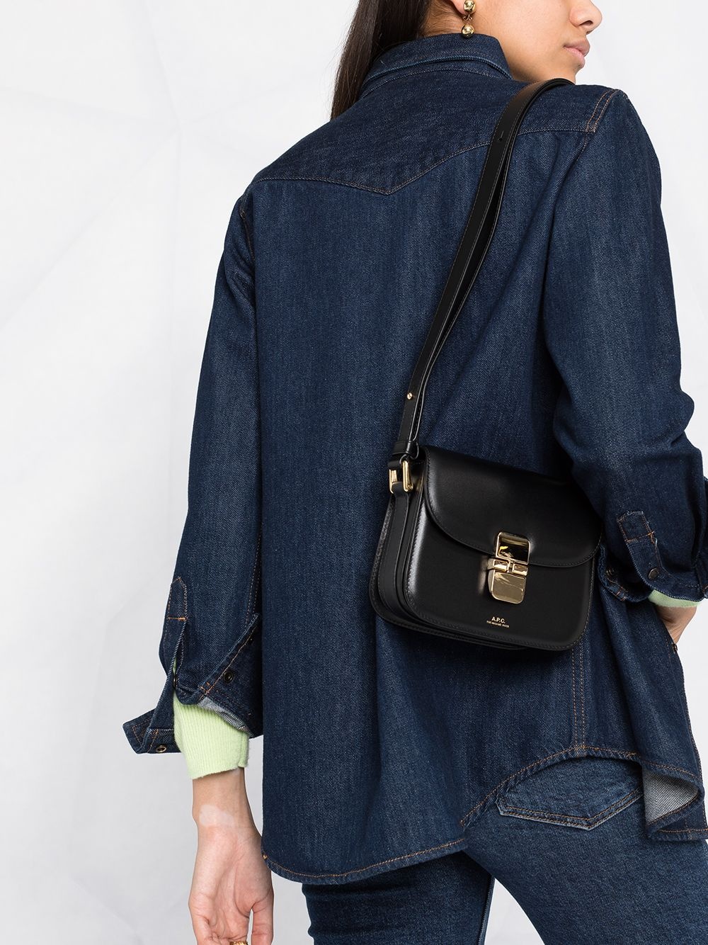 Grace leather mini bag - 3