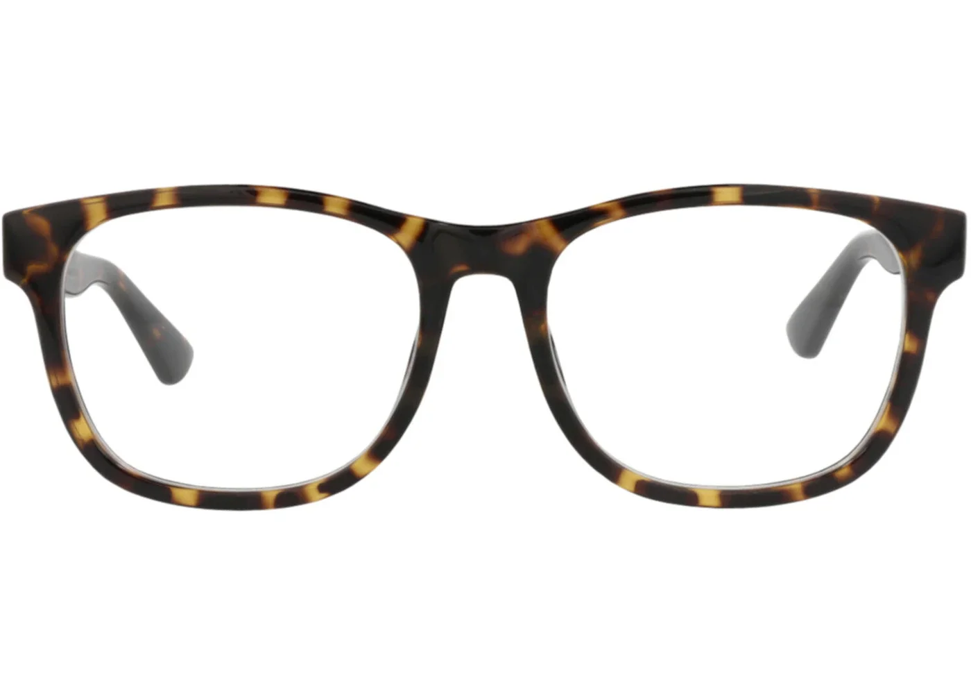 Gucci Square-Frame Injection Optical Frames Havana Havana Transparent (GG1344O-30013881-006) - 1
