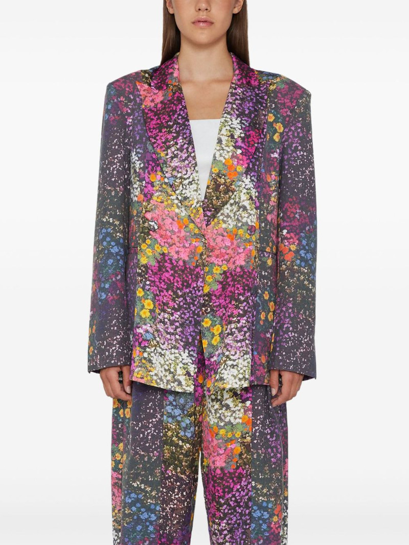 ROTATE floral-print blazer outlook