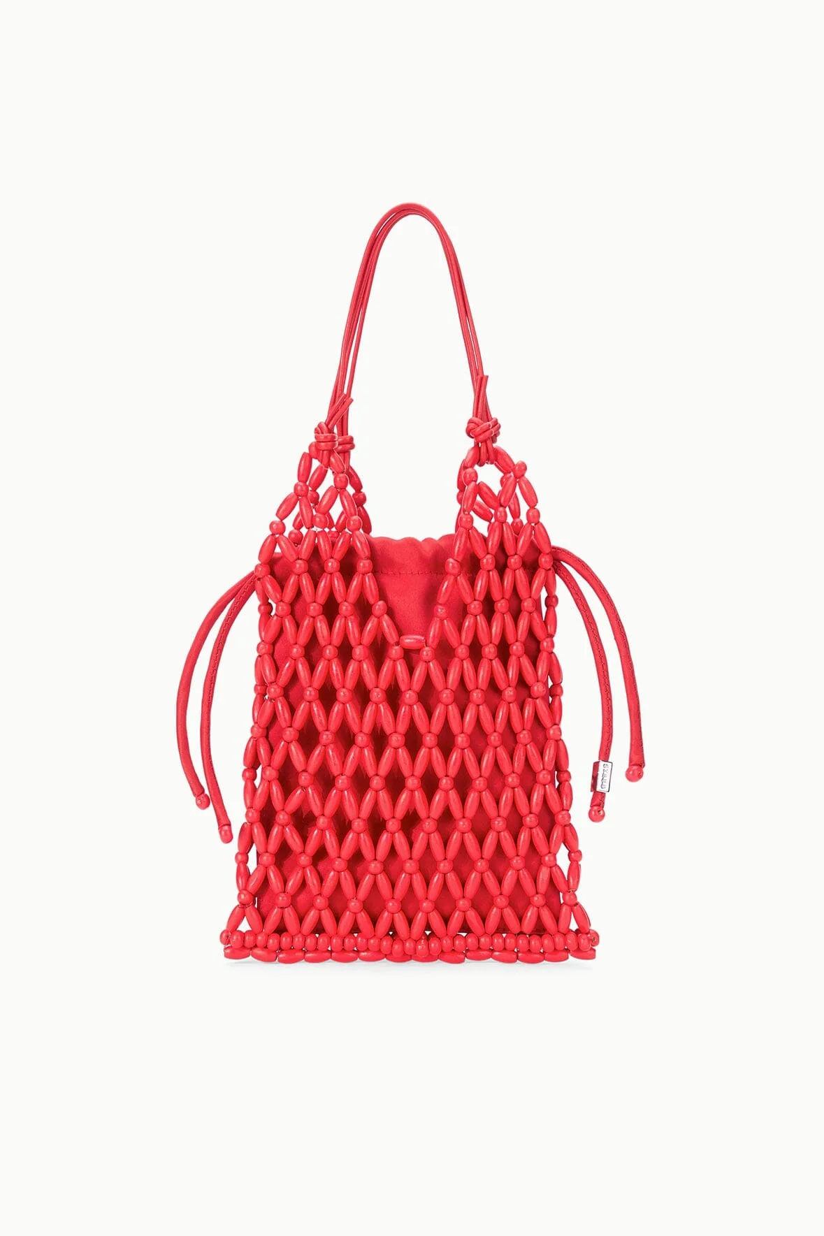 STAUD KARLA BAG RED ROSE - 1