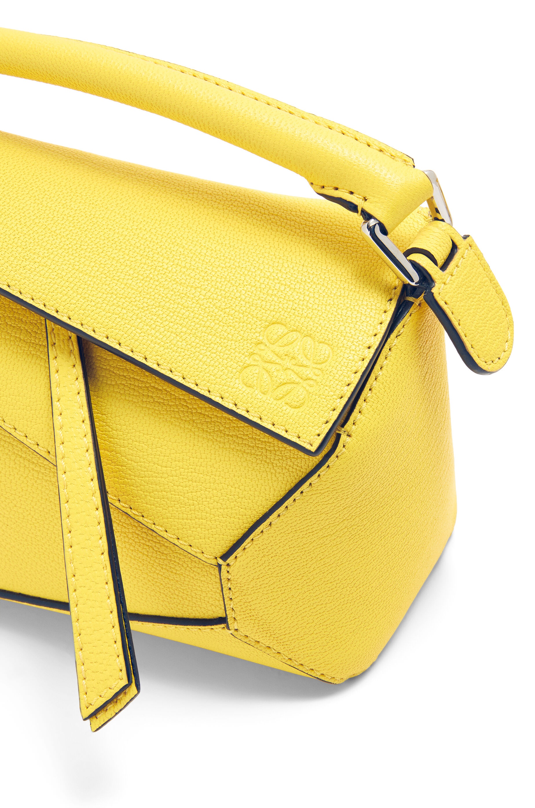Mini Puzzle Edge bag in goatskin - 7