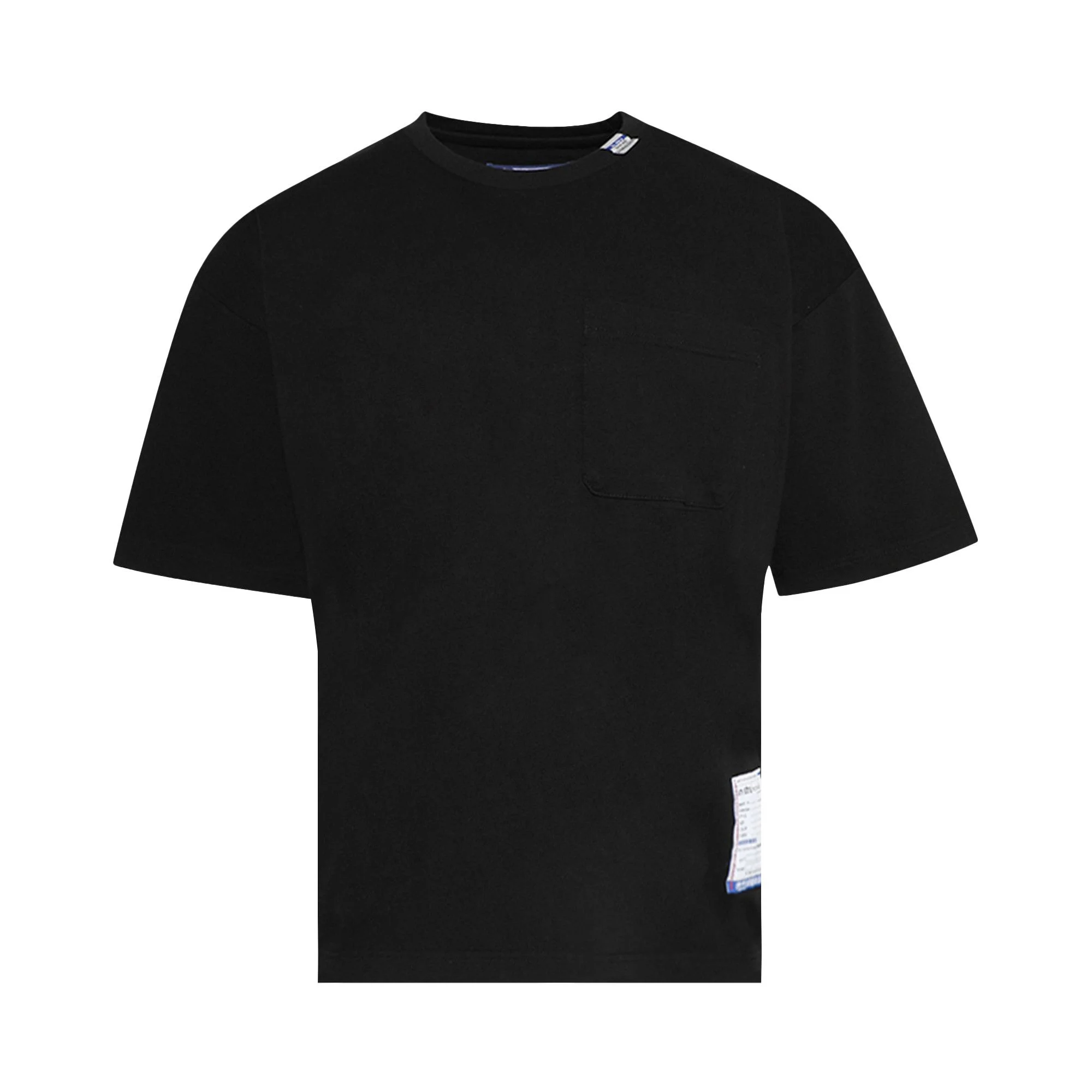 Maison Mihara Yasuhiro Heavy Weight Jersey Pocket Short-Sleeve Tee 'Black' - 1