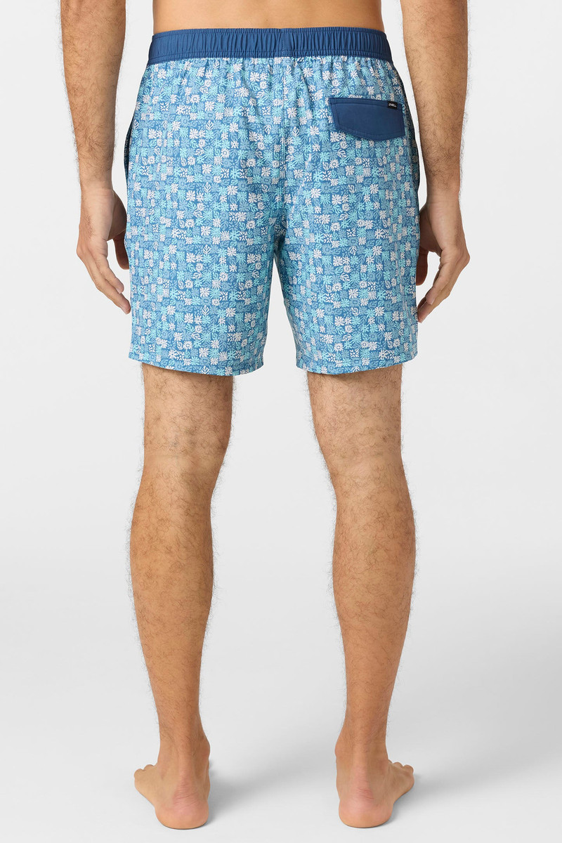 Hermosa Elastic Waist 17" Swim Trunks 5