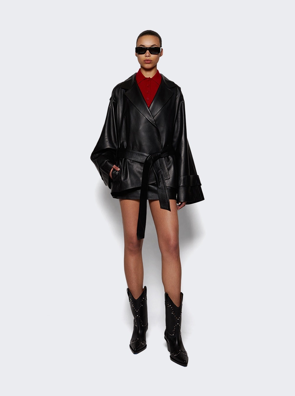 Micro Mini Skirt Black - 2