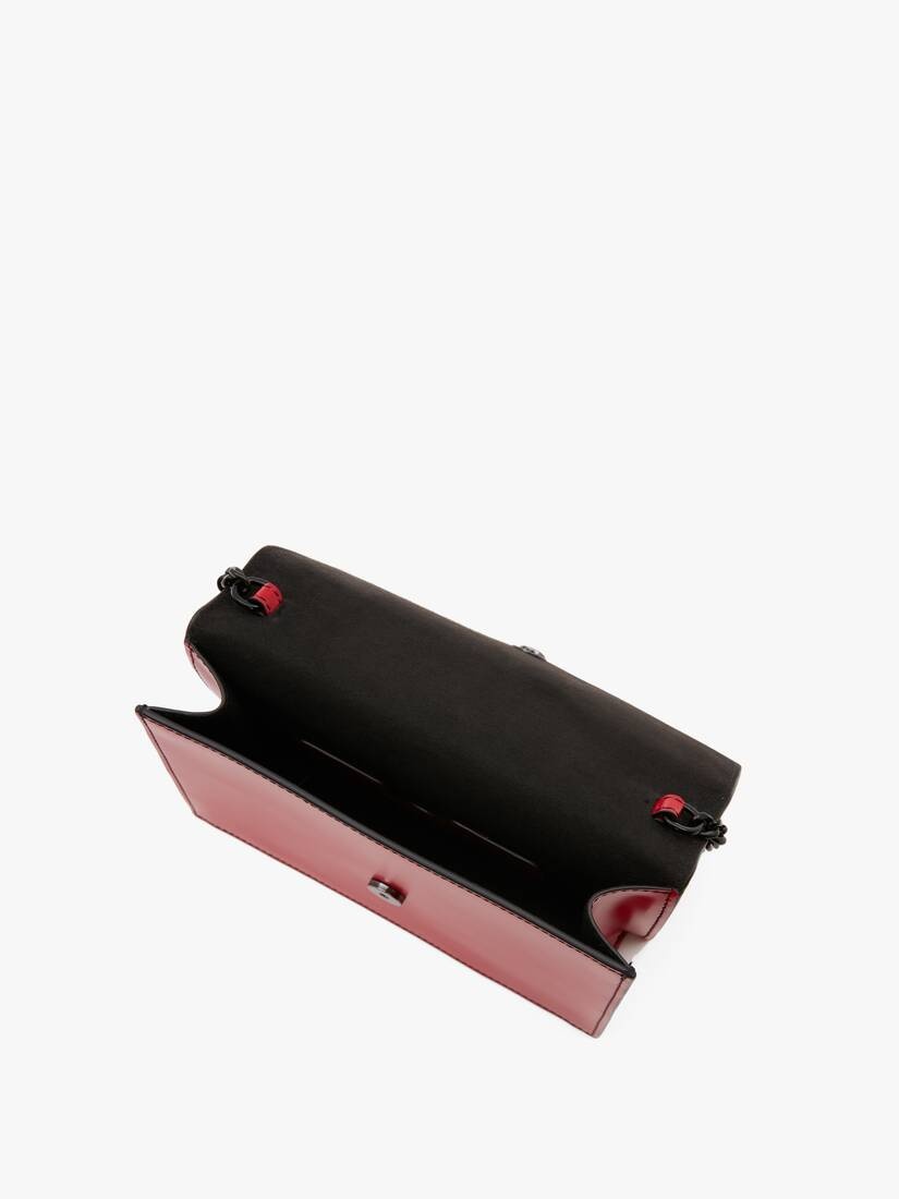 Small Skull Bag in Red - 4