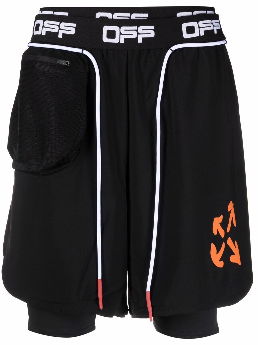 Active Arrow motif shorts - 1