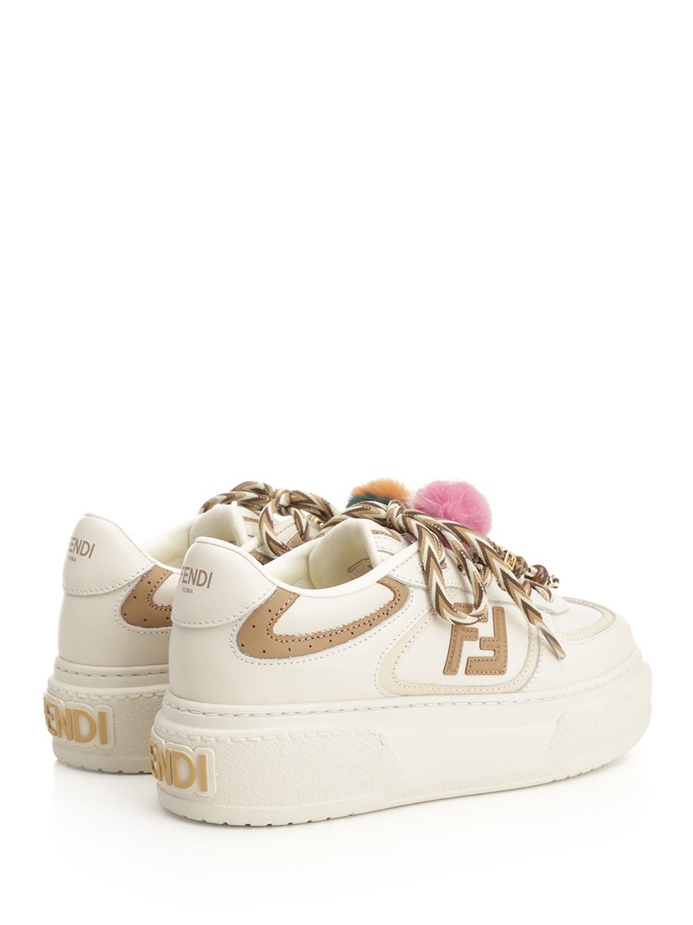 Match Platform Sneasker With Charms Sneakers White - 3