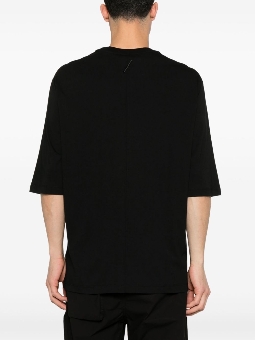 text-print T-shirt - 3