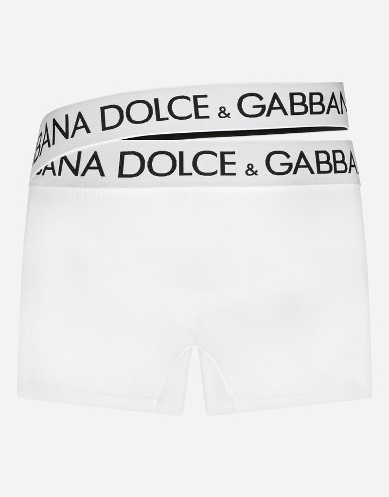 Dolce & Gabbana Two-way-stretch jersey boxers with double waistband outlook