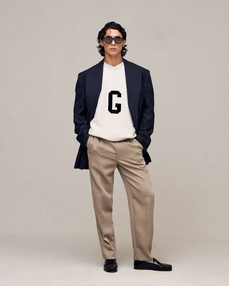 Fear of God G Crewneck Sweatshirt outlook