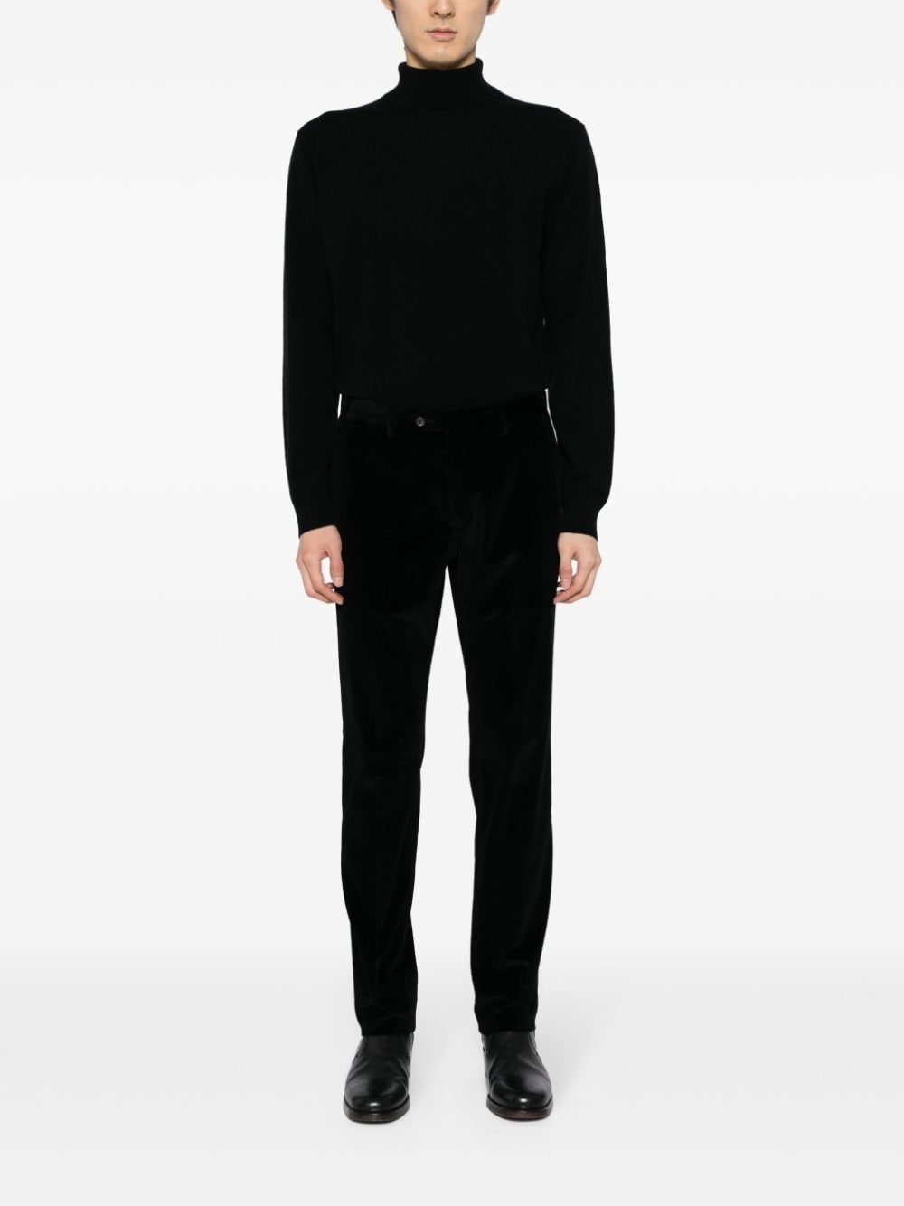 corduroy slim-fit chinos - 2