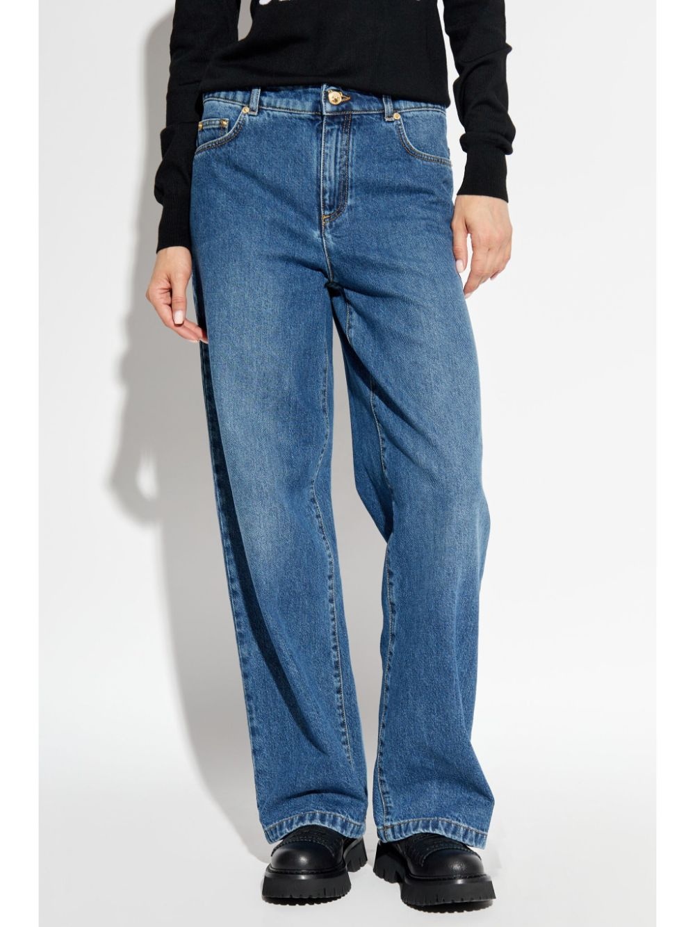 straight-leg jeans - 3
