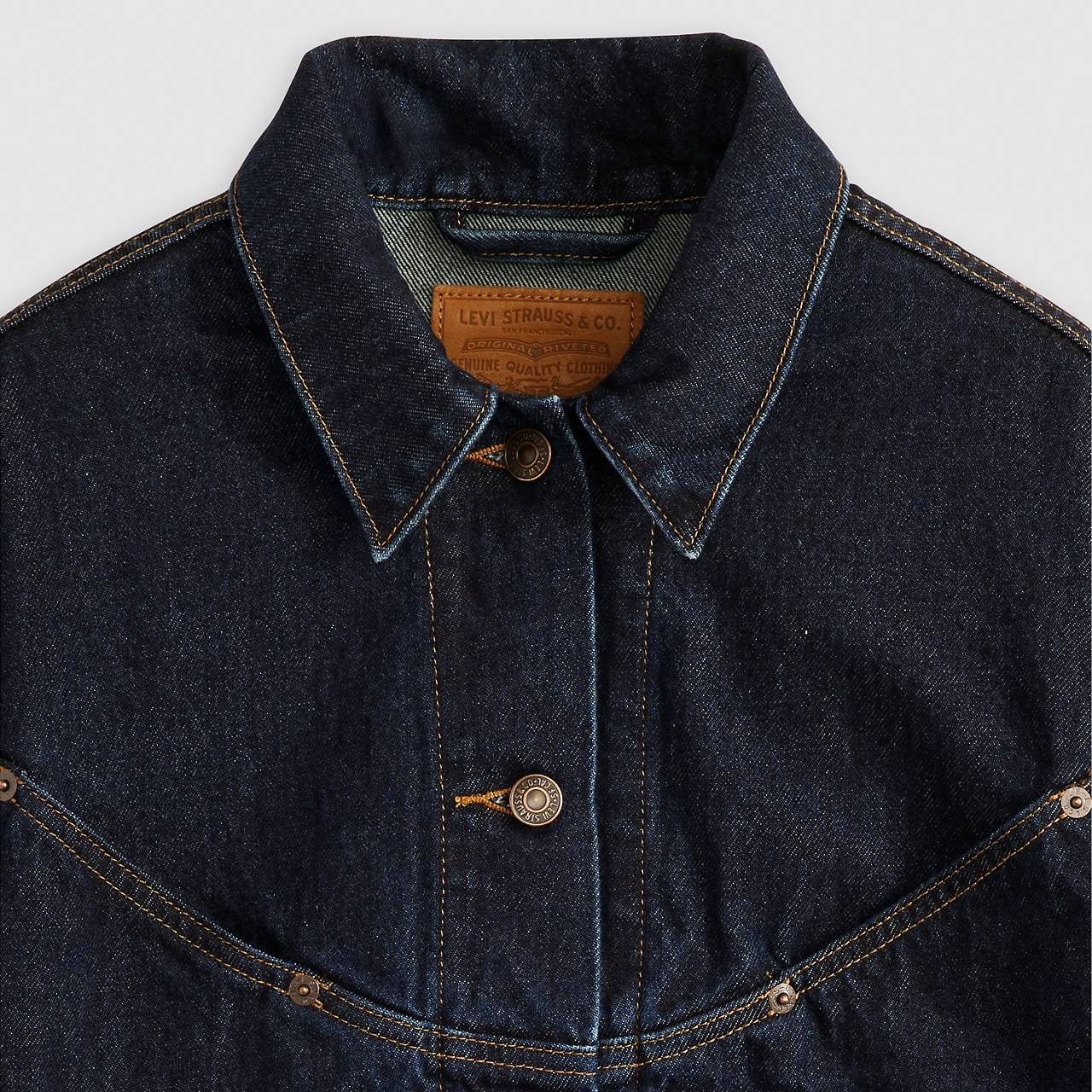 SHRUNKEN '90S TRUCKER JACKET - 6