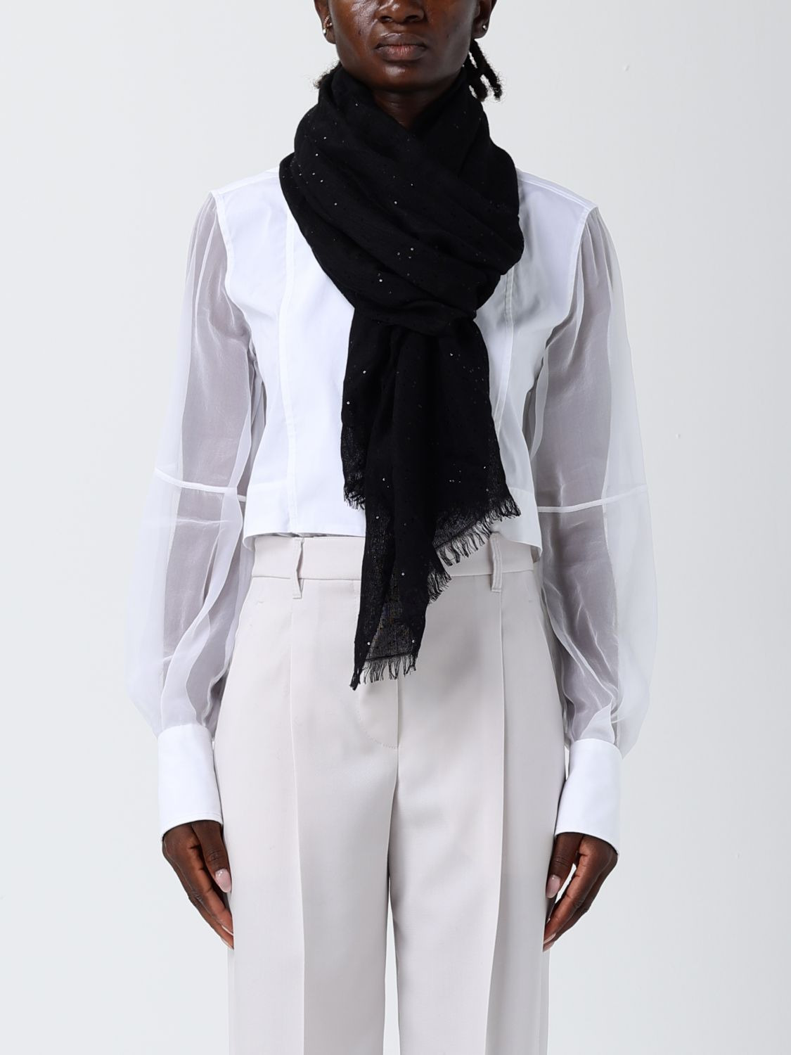 Scarf woman Brunello Cucinelli - 4