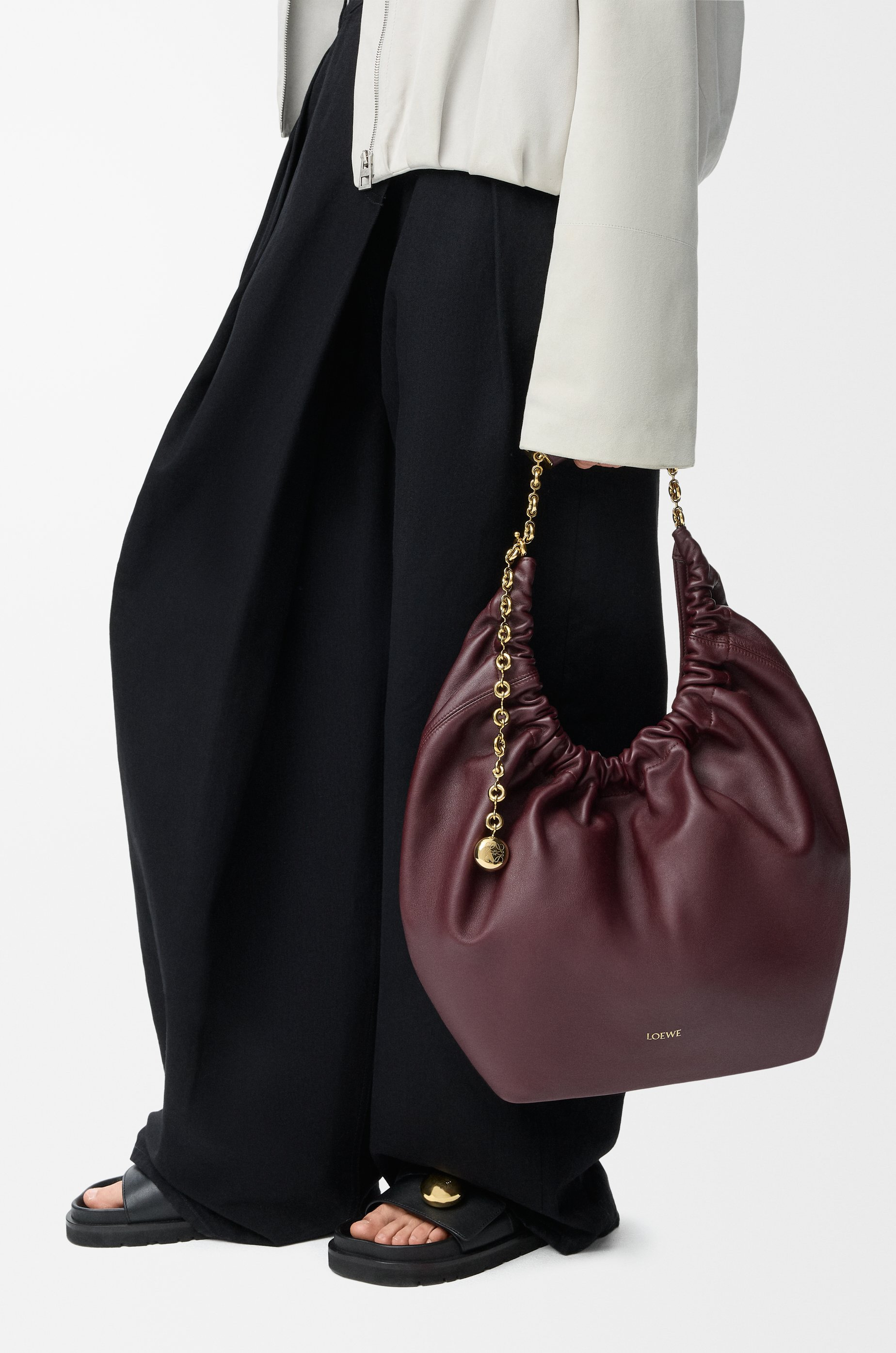 Medium Squeeze bag in nappa lambskin - 3
