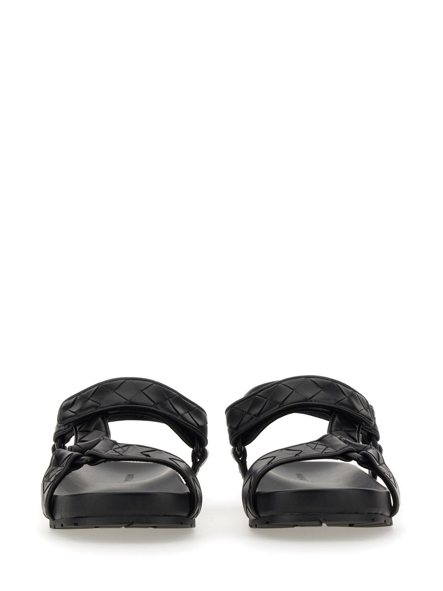 Bottega Veneta Men Leather Sandal - 3