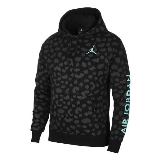 Air Jordan Wings Fleece Hoodie 'Black' CT6773-010 - 1
