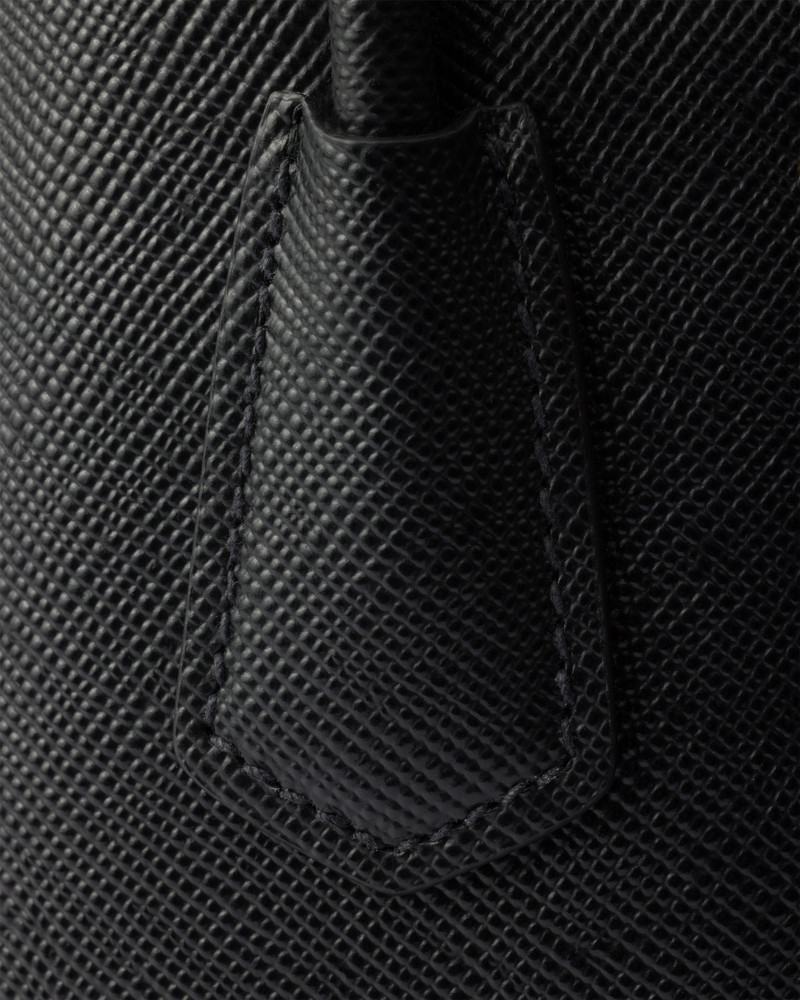 작은 Prada Double Saffiano 가죽 가방 5