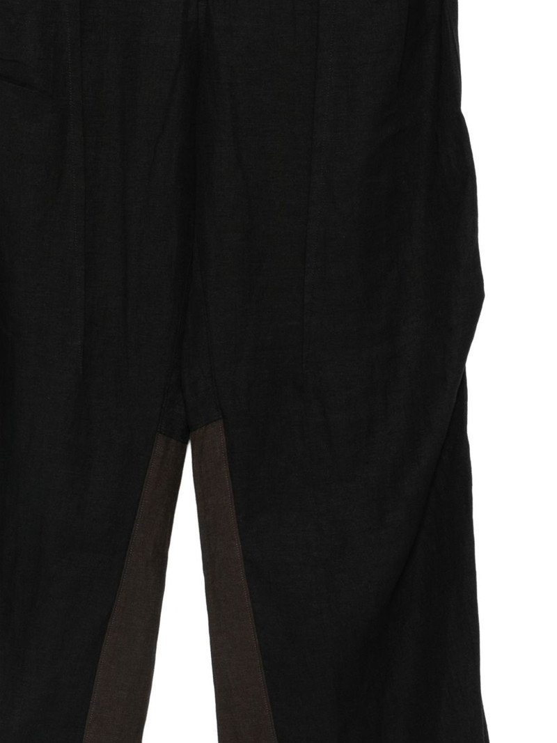 panelled wide-leg trousers 3