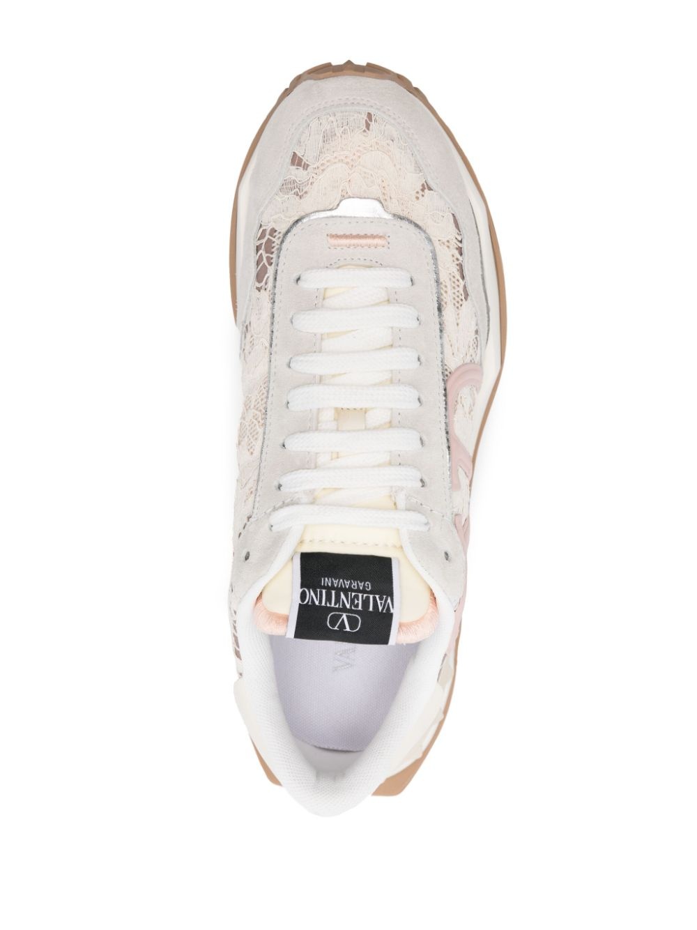 Lacerunner panelled sneakers - 4