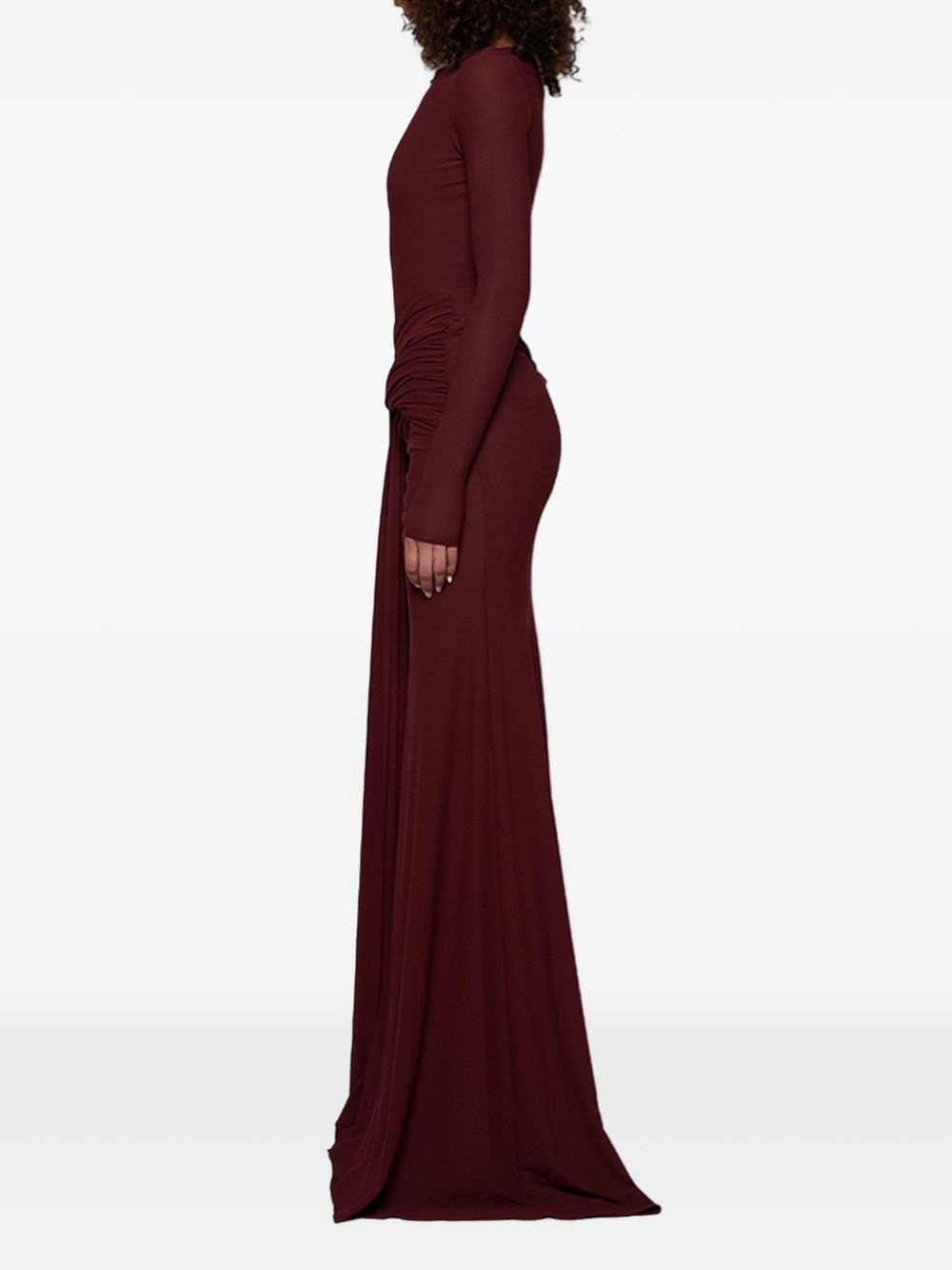 draped dress - 3