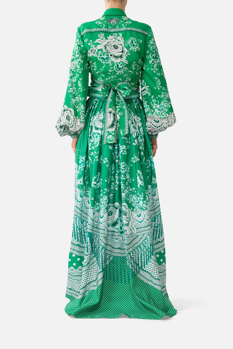 CAMILLA CROPPED WRAP SHIRT outlook