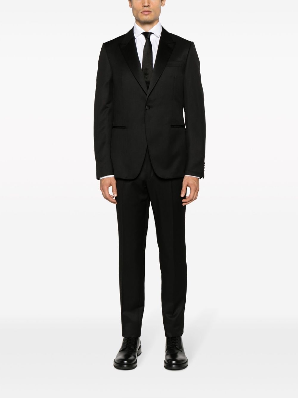 single-breasted two-piece suit - 2