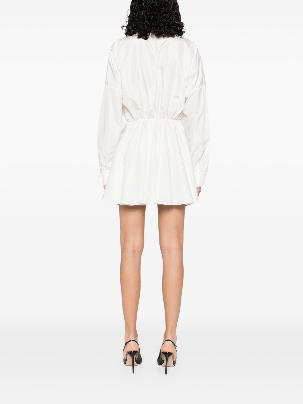 mini shirt dress - 4