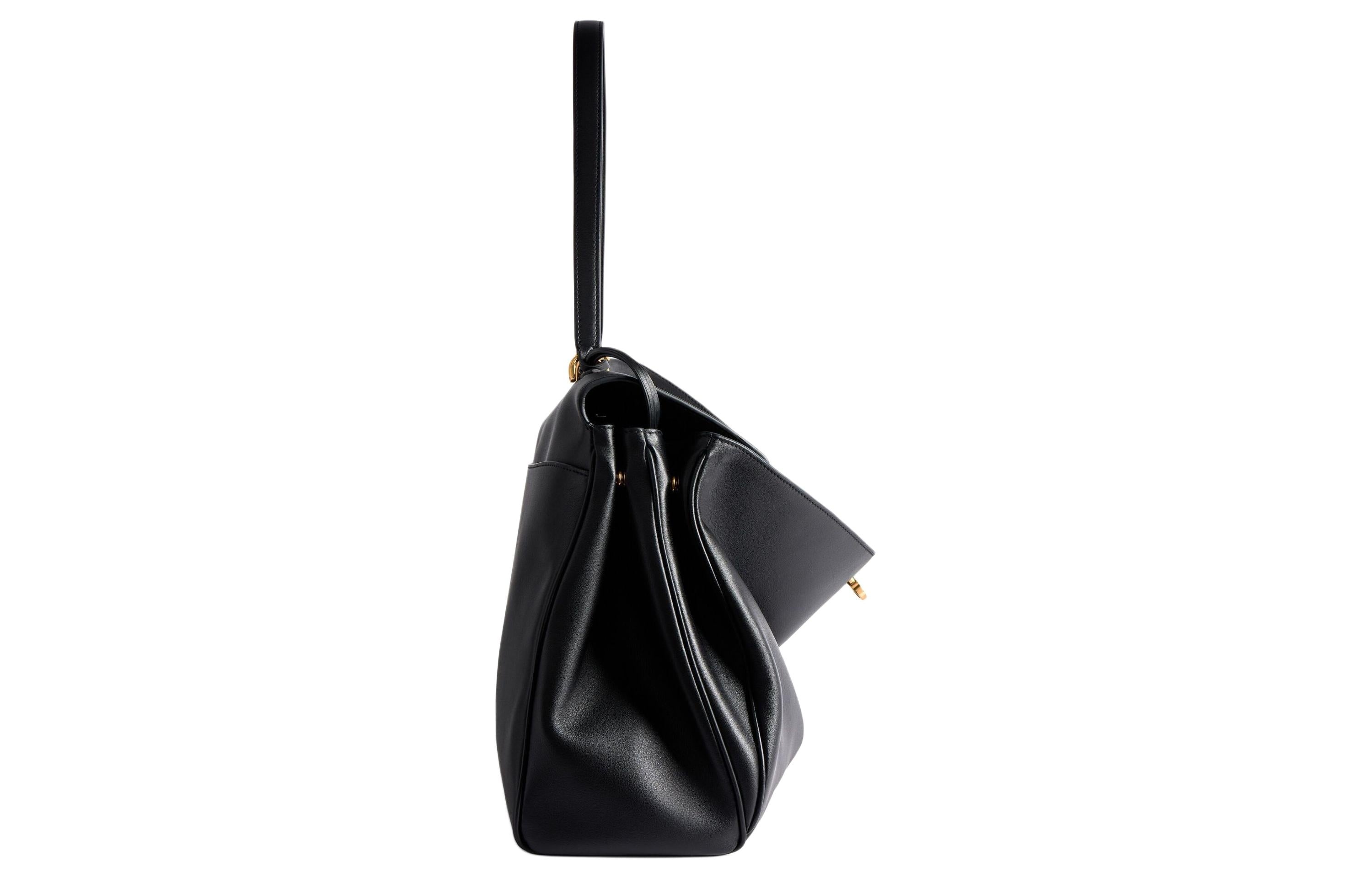 (WMNS) Balenciaga Rodeo Large Handbag 'Black' 7897442AA4V1000 - 3