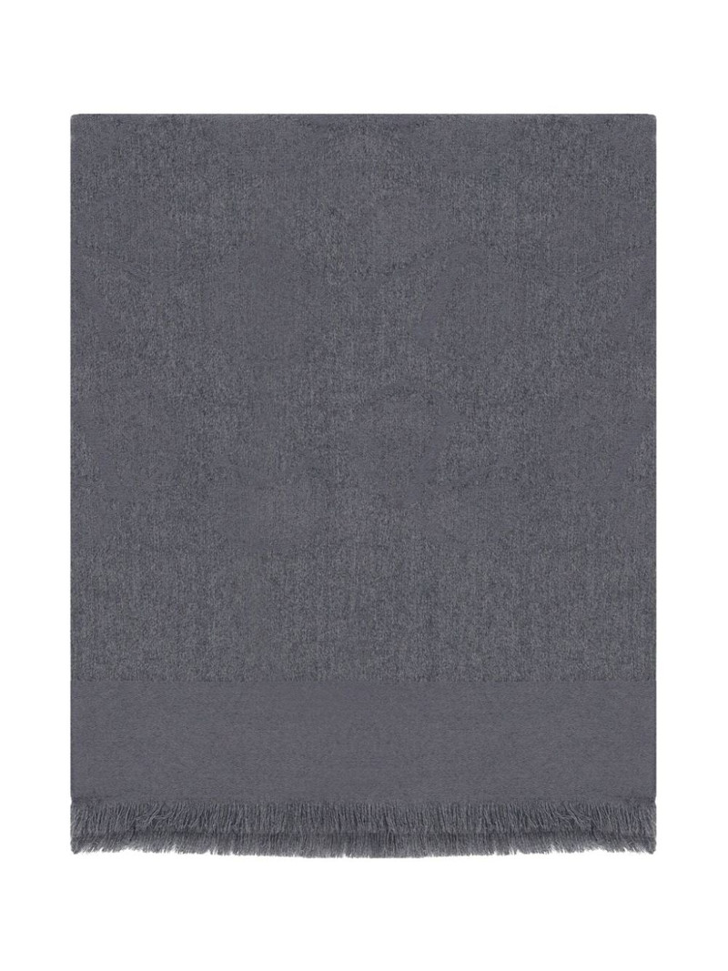 Valentino logo-jacquard scarf outlook