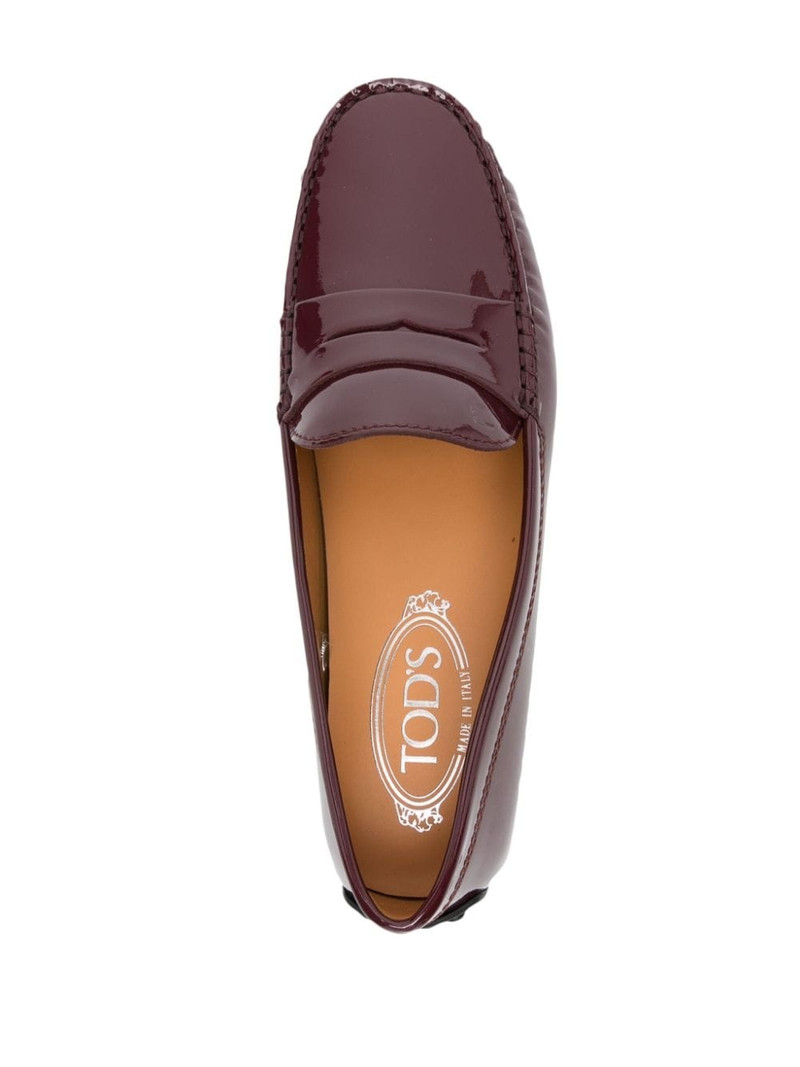 penny slot patent-leather loafers 4