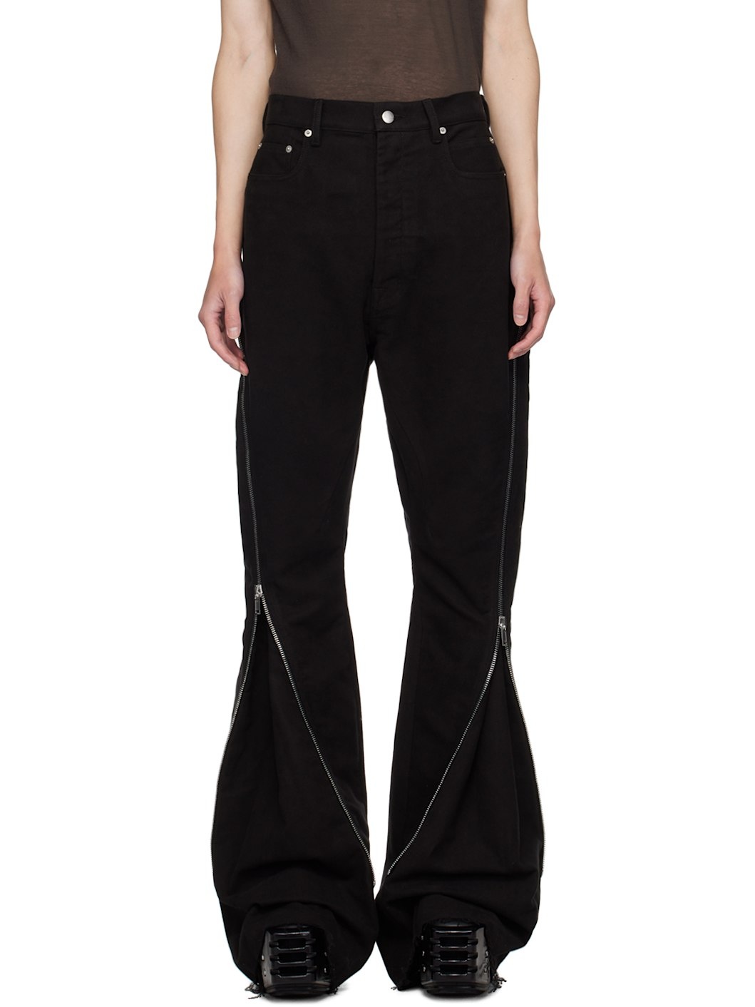 Black Porterville Bolan Banana Jeans - 1