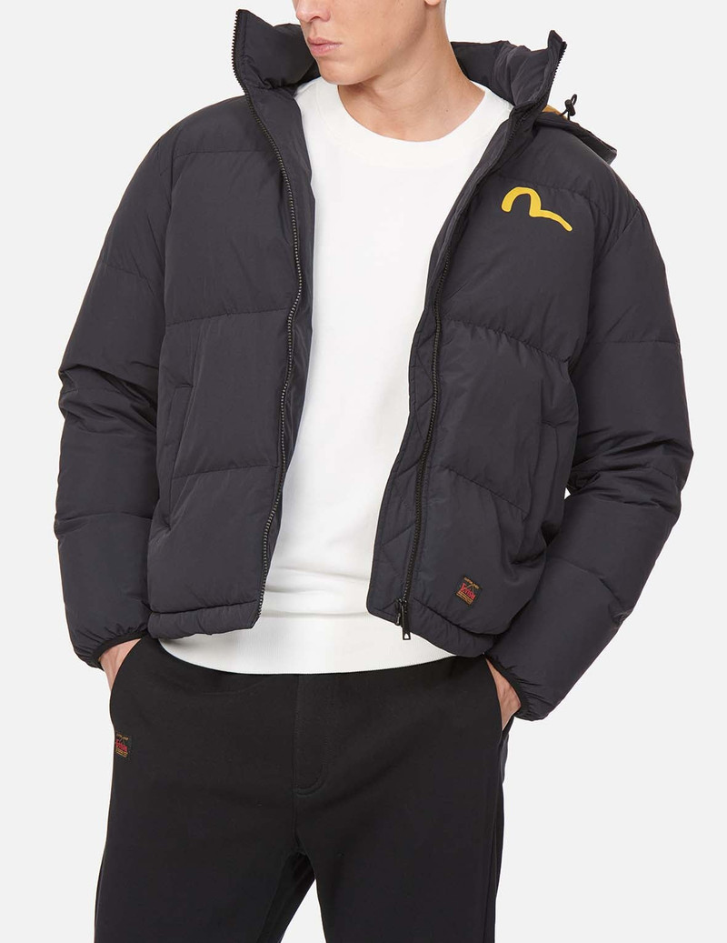 Seagull Print Down Jacket 4