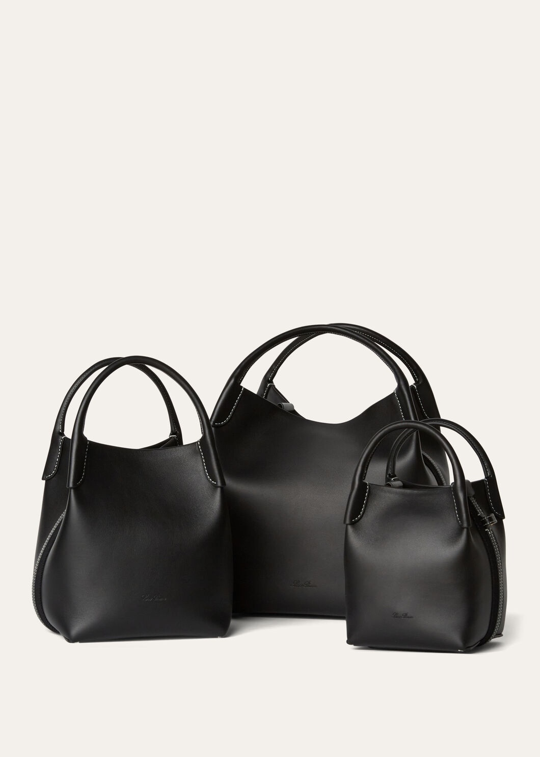 【関税&送料込】Loro Piana Bale Micro Leather Bucket Bag Loro Piana Bale Micro leather bucket bag | Gray – MoonFits