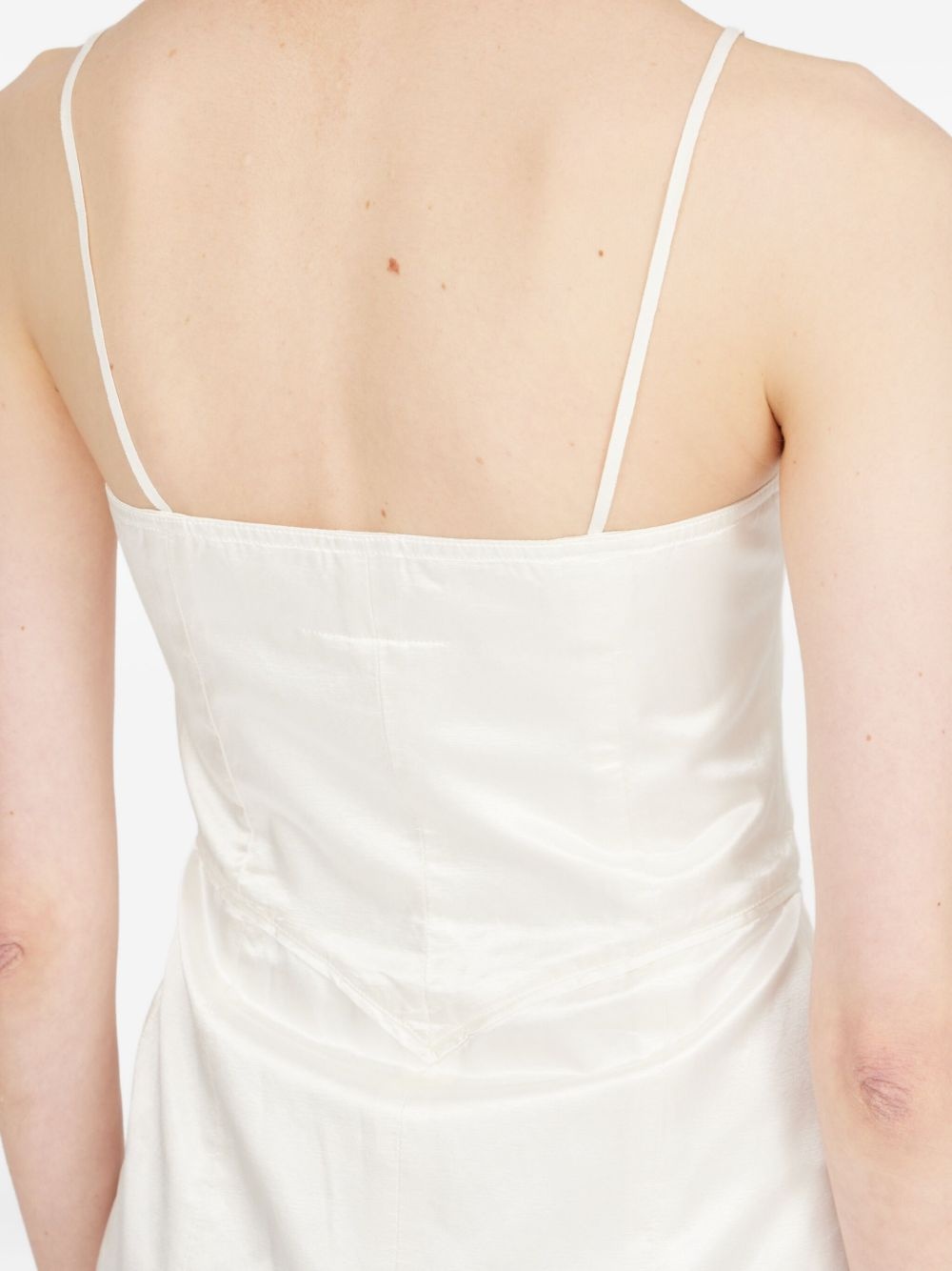 sleeveless midi dress - 7