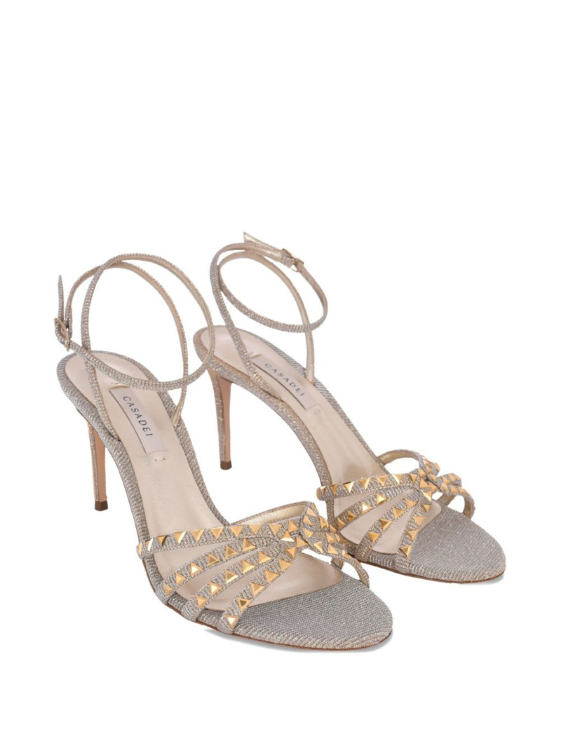 CASADEI 80 Divine studded sandals outlook