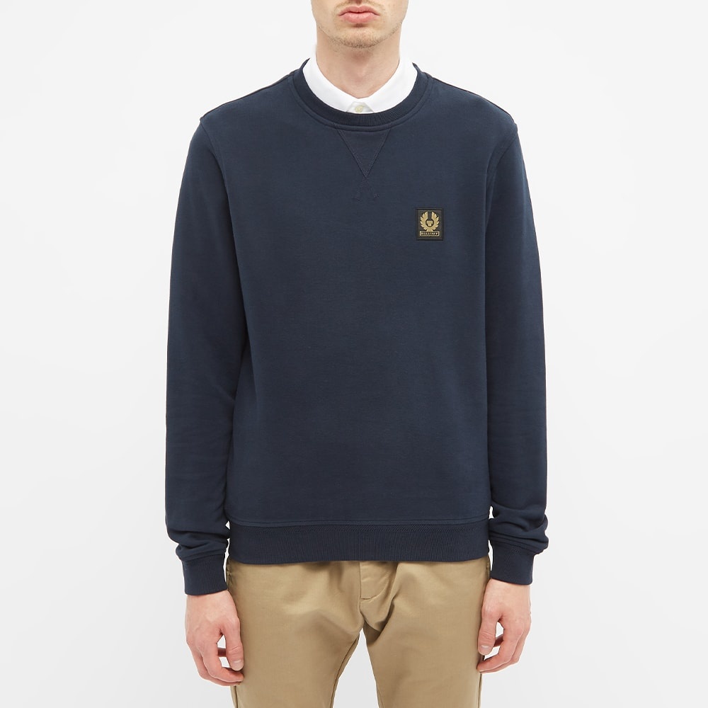 Belstaff Patch Logo Crew Sweat - 4