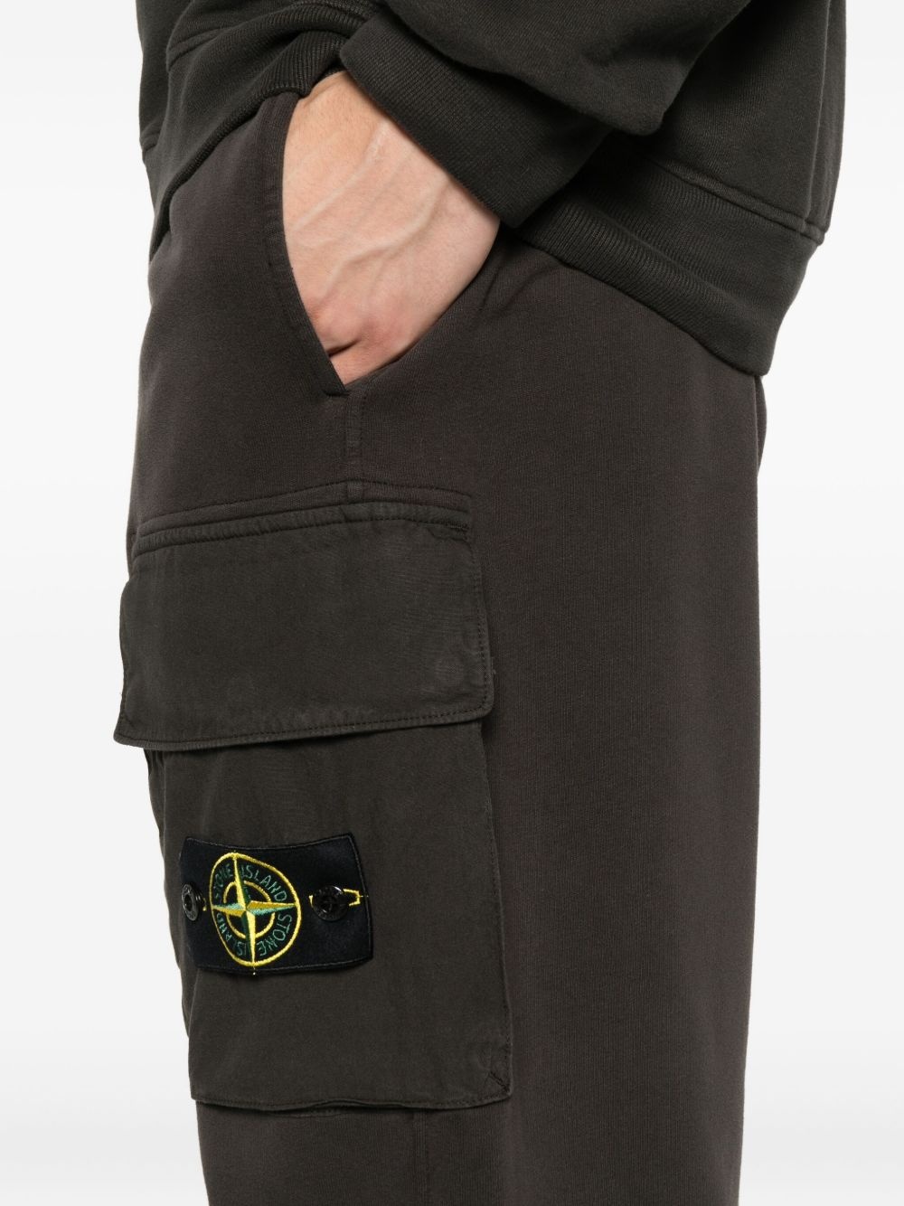 cargo-pocket track pants - 5