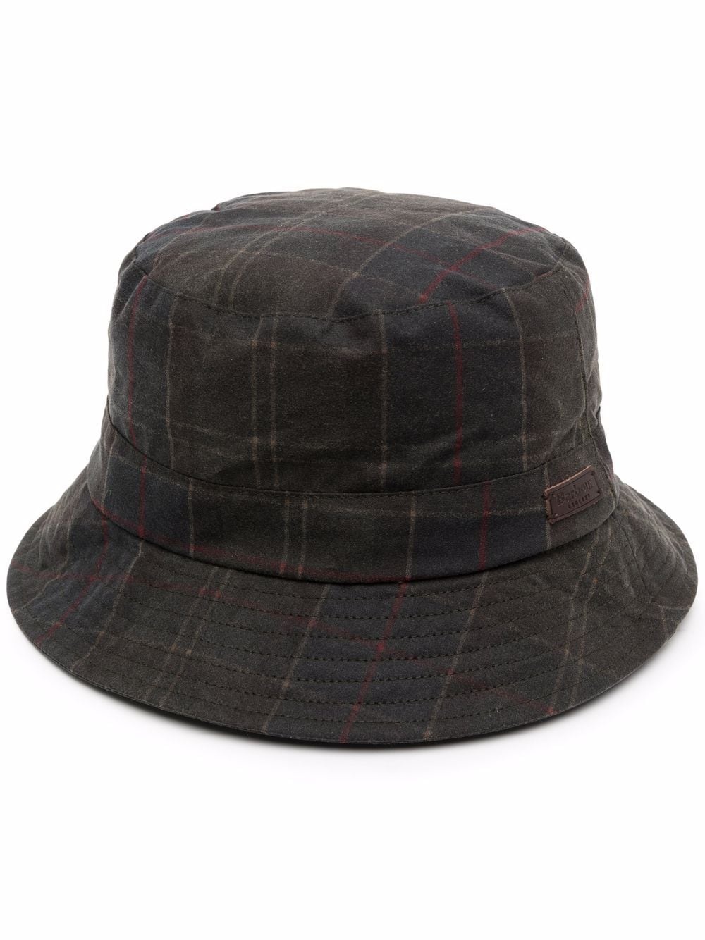 Darwen checked bucket hat - 1