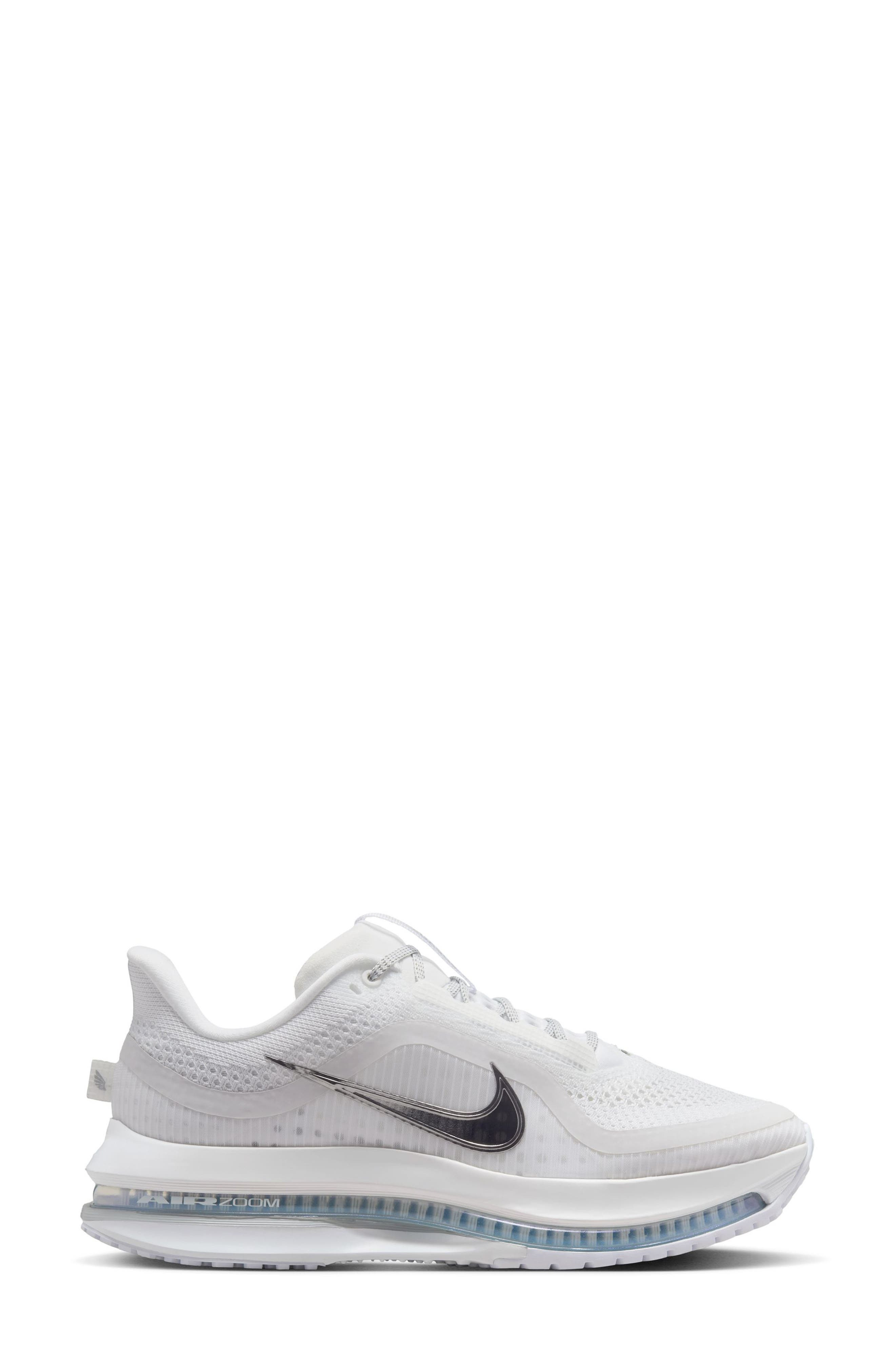 Nike Pegasus Premium Running Shoe in White/Silver/Metallic at Nordstrom - 2
