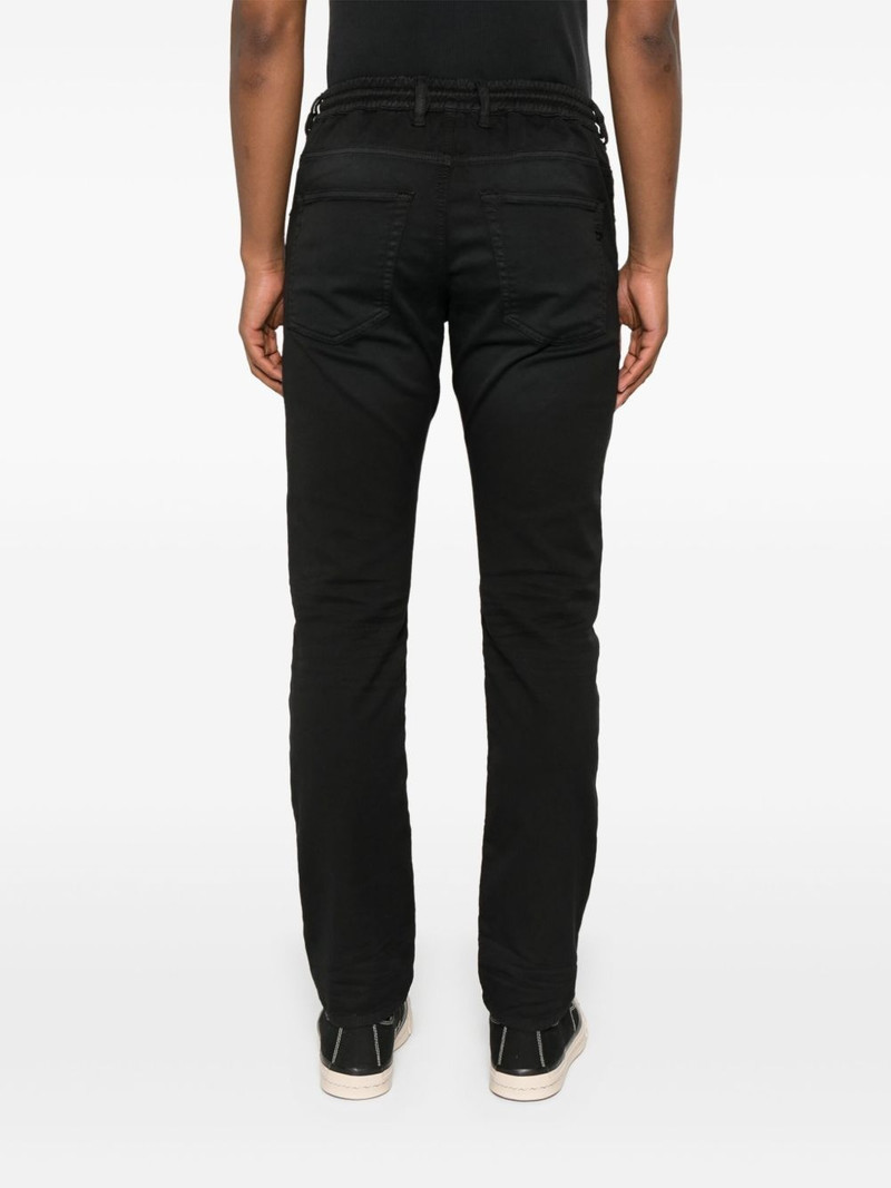 logo-embroidered jeans 4