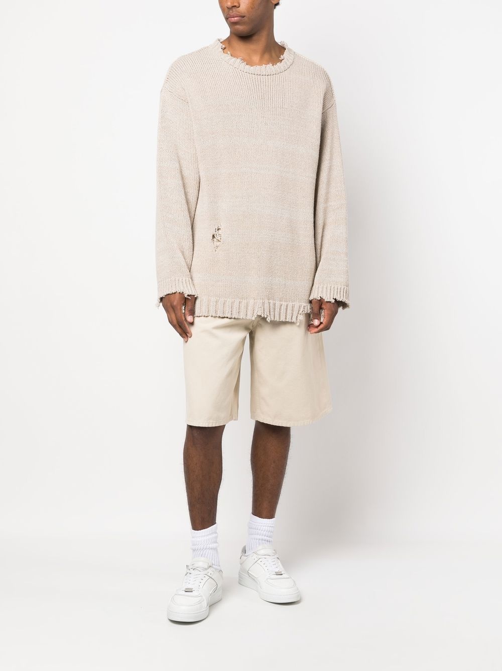 Wave Off canvas shorts - 2