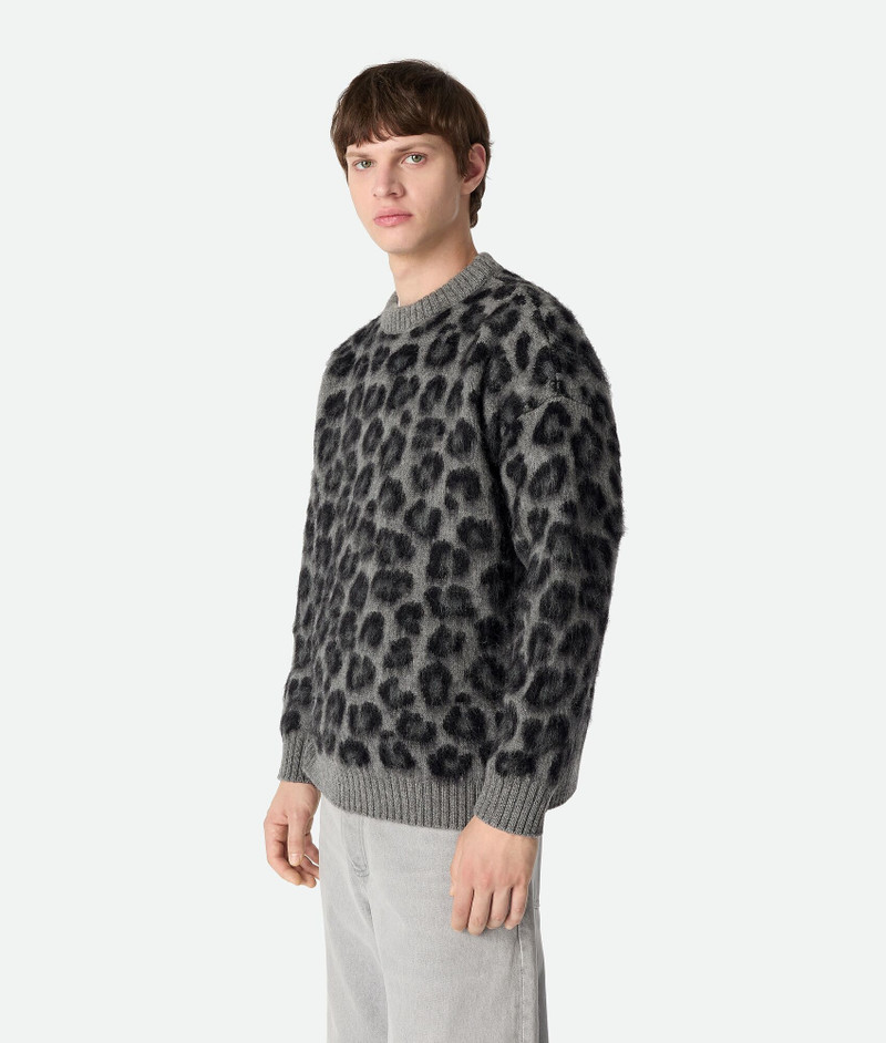 Bottega Veneta Mohair Leopard Sweater outlook